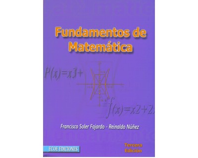 LIBRO FUNDAMENTOS MATEMATICOS libro fundamentos matematicos:
