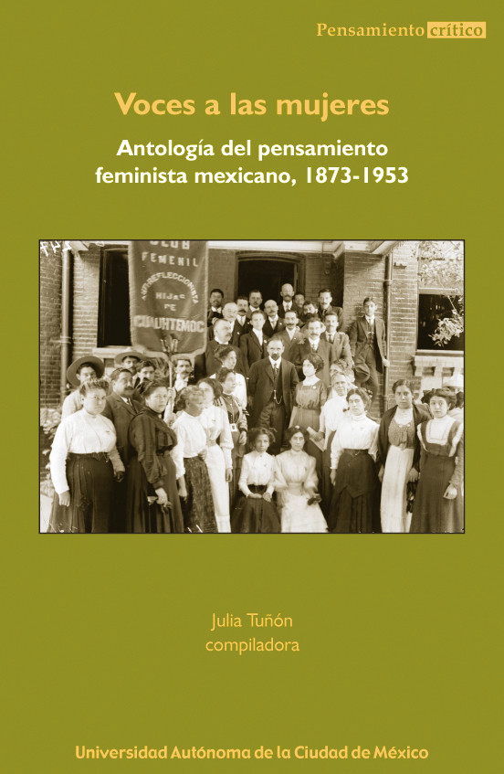 Portada: Voces a las mujeres