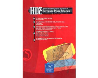 Portada: Revista Hernando Devis Echandía No. 5