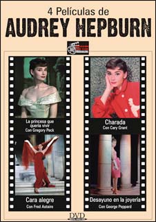 Portada: 4 Películas de Audrey Hepburn