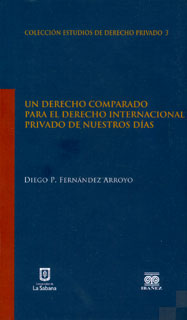Portada: Un derecho comparado para el derecho internacional privado de nuestros días