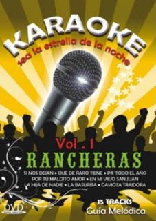 Portada: Karaoke rancheras Vol. 1
