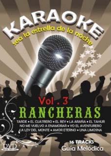 Portada: Karaoke rancheras Vol. 3