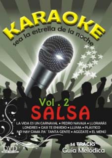 Portada: Karaoke salsa Vol. 2