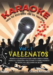 Portada: Karaoke Vallenatos Vol. 1