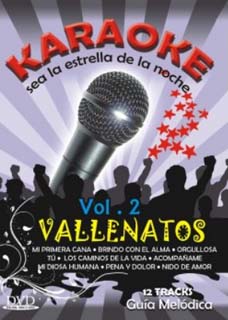 Portada: Karaoke Vallenatos Vol. 2