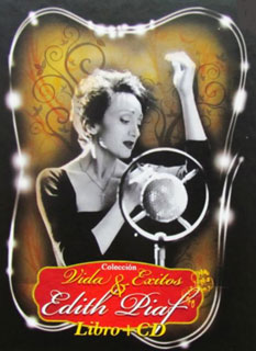 Portada: Colección vida y exitos de Edith Piaf (Libro y CD)