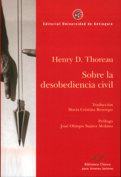 Portada: Sobre la desobediencia civil