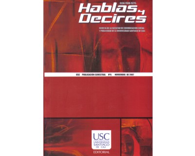 Portada: Hablas y Decires No. 6