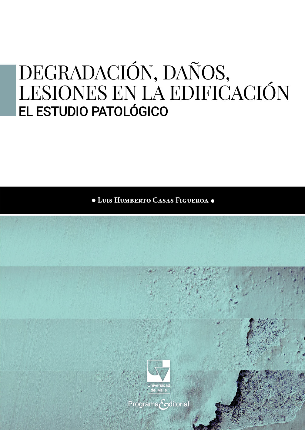 Portada: Degradación, daños, lesiones en la edificación