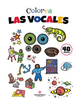 Colorea las vocales 1