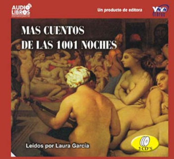 Portada: Más cuentos de las 1001 noches. Historia del caballo de ébano - otras historias: más romances orientales (Incluye 3 CD`s)