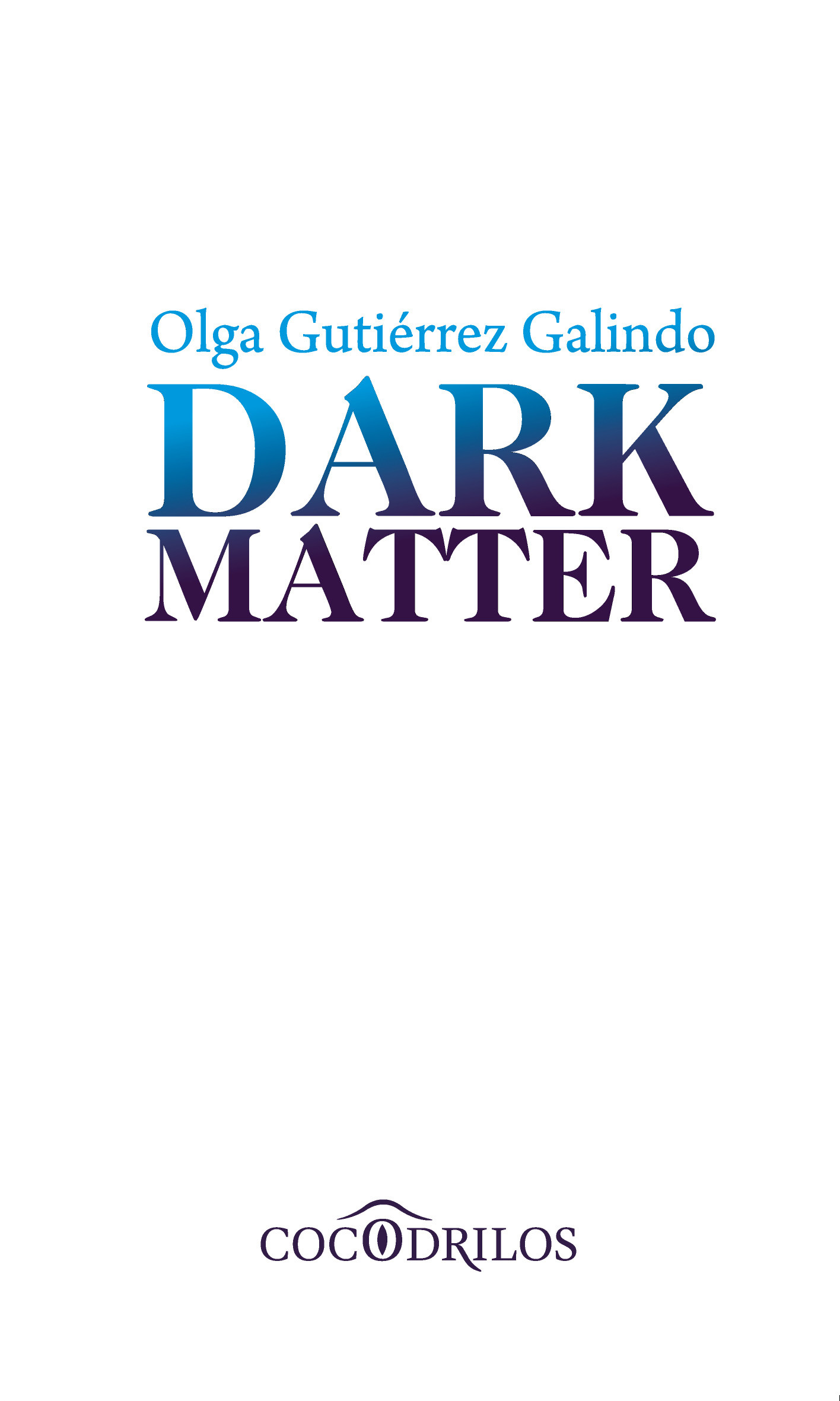 Portada: Dark Matter