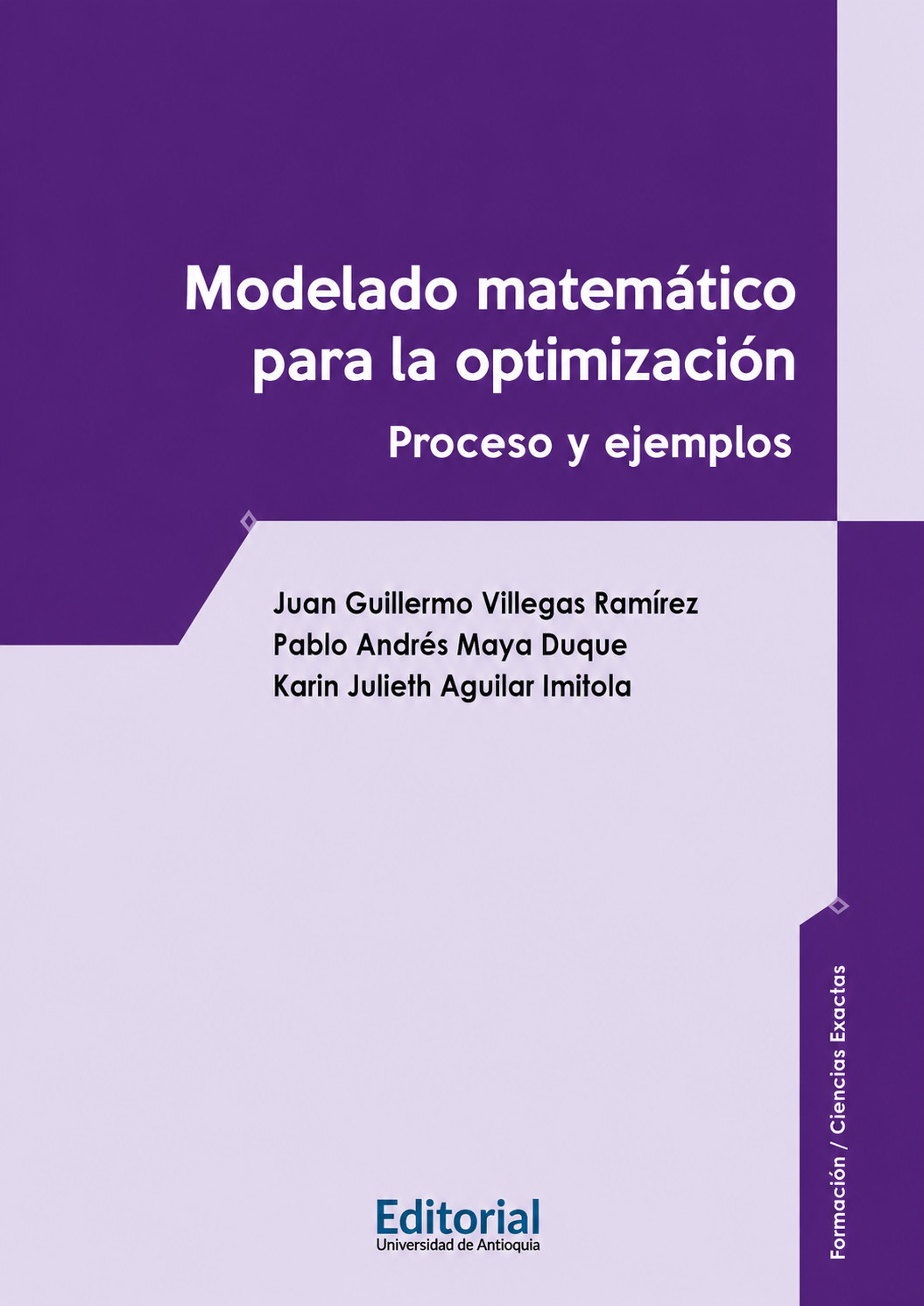 Portada: Modelo matemático para la optimización