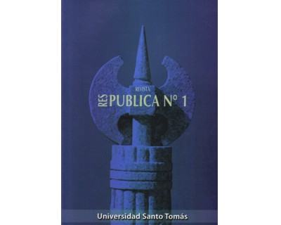 Portada: Revista RES pública No. 1