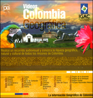Portada: Videos Colombia geográfica (Regiones Andina I y II, Pacífica, Caribe, Colombia geográfica)