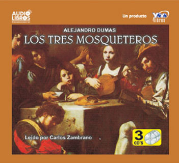Portada: Los tres mosqueteros (Incluye 3 CD`s)