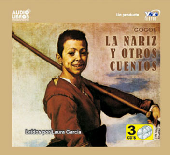 Portada: La nariz y otros cuentos (Incluye 3 CD`s)