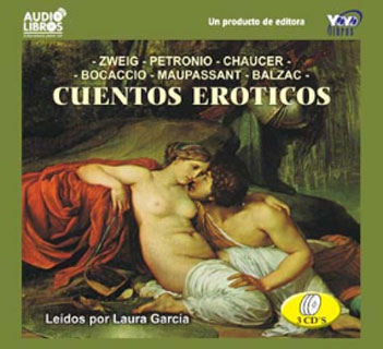 Portada: Cuentos eróticos (Incluye 3 CD`s)
