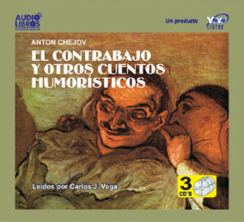 Portada: El contrabajo y otros cuentos humorísticos (Incluye 3 CD`s)