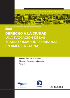 Portada: Derecho a la ciudad