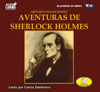 Portada: Aventuras de Sherlock Holmes (Incluye 3 CD`s)