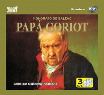 Portada: Papá Goriot (Incluye 3 CD`s)