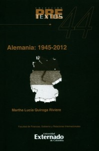 Portada: Alemania: 1945-2012