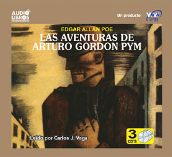 Portada: Las aventuras de Arturo Gordon PYM (Incluye 3 CD`s)