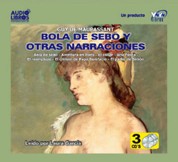 Portada: Bola de sebo y otras narraciones (Incluye 3 CD`s)
