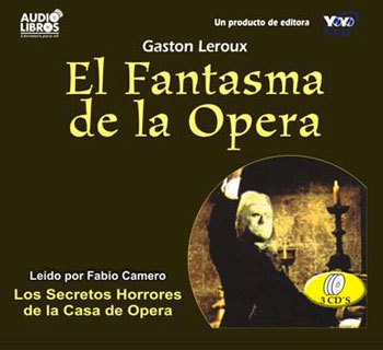 Portada: El fantasma de la ópera (Incluye 3 CD`s)