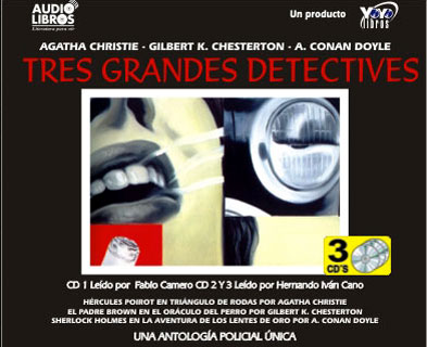 Portada: Tres grandes detectives (Incluye 3 CD`s)