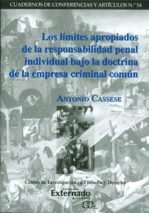 Portada: Los límites apropiados de la responsabilidad penal individual bajo la doctrina de la empresa criminal común