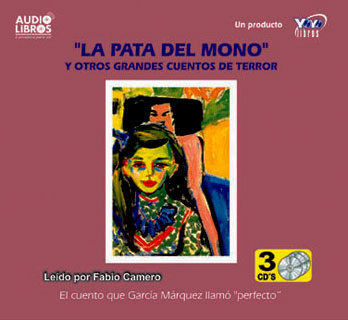 Portada: 'La pata del mono' y otros grandes cuentos de terror (Incluye 3 CD`s)