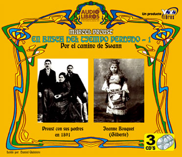 Portada: En busca del tiempo perdido 1. Por el camino de Swann (Incluye 3 CD`s)
