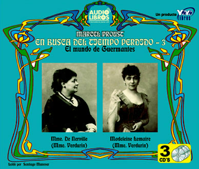 Portada: En busca del tiempo perdido 3. El mundo de Guermantes (Incluye 3 CD`s)