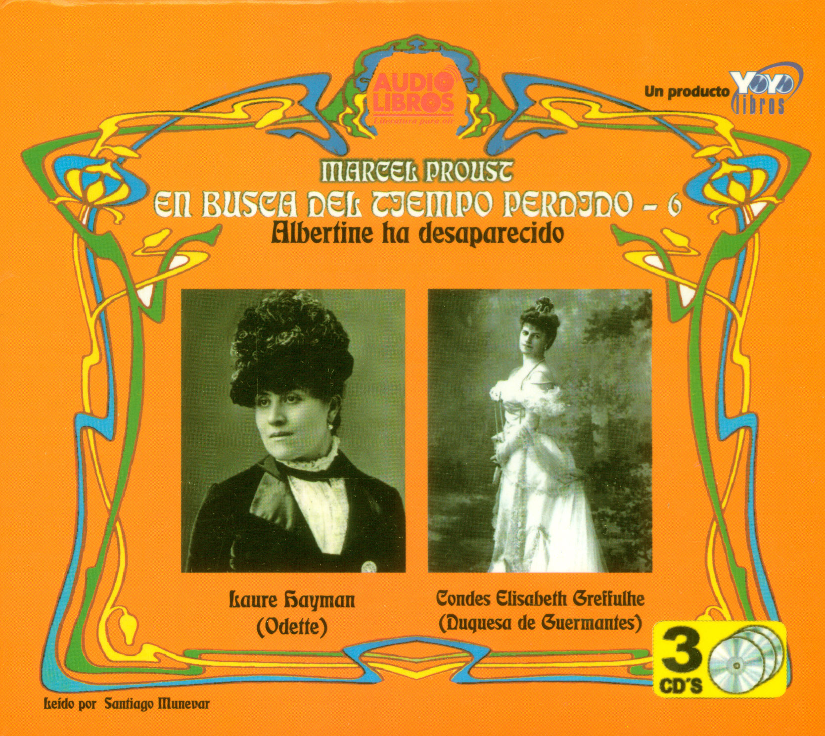Portada: En busca del tiempo perdido 6. Albertine ha desaparecido (Incluye 3 CD`s)
