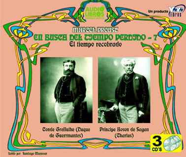 Portada: En busca del tiempo perdido 7. El tiempo recobrado (Incluye 3 CD`s)