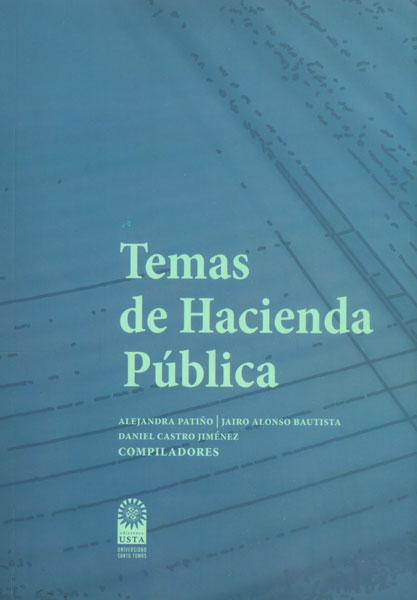Portada: Temas de hacienda pública