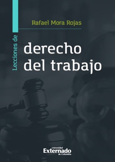 Portada: Lecciones de derecho del trabajo