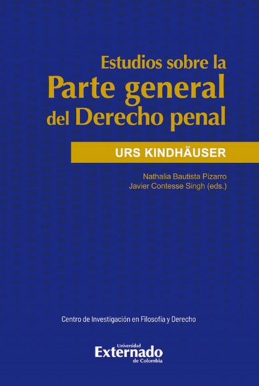 Portada: Estudios sobre la Parte general del Derecho penal