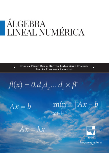 Portada: Álgebra lineal numérica