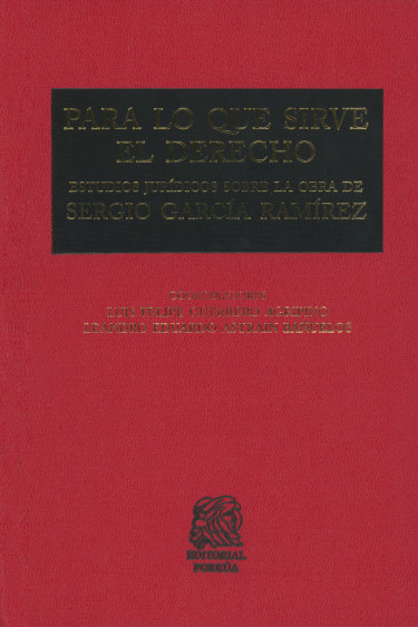 Portada: Para lo que sirve el Derecho