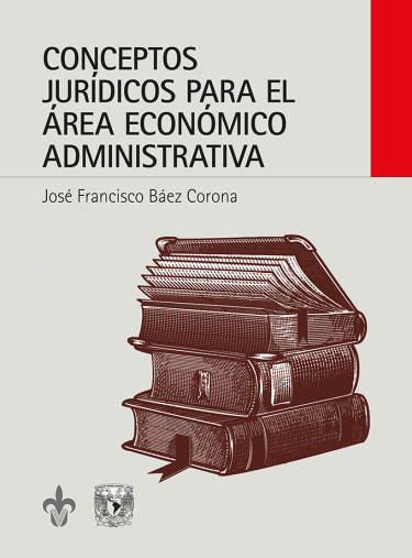 Portada: Conceptos jurídicos para el área económico administrativa