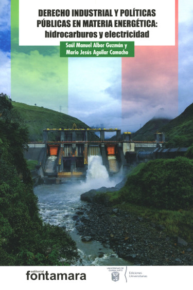 Portada: Derecho industrial y políticas públicas en materia energética: hidrocarburos y electricidad