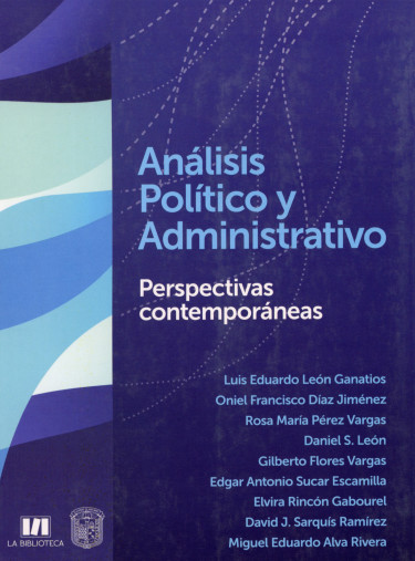 Portada: Análisis político y administrativo