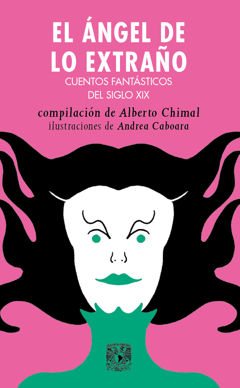 Portada: El ángel de lo extraño. Cuentos fantásticos del siglo XIX