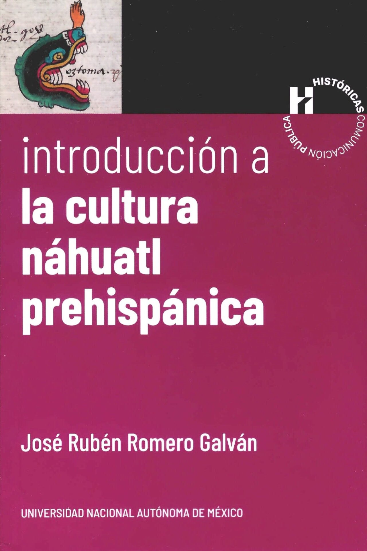 Portada: Introducción a la cultura náhuatl prehispánica