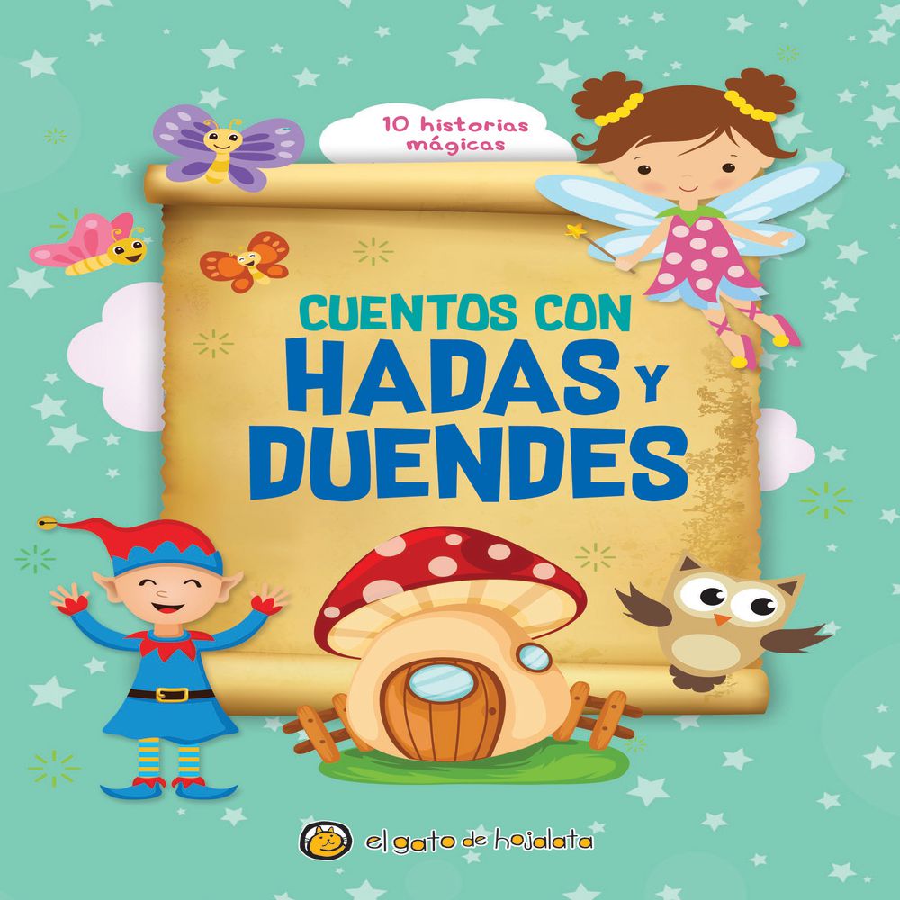 Portada: Cuentos con hadas y duendes