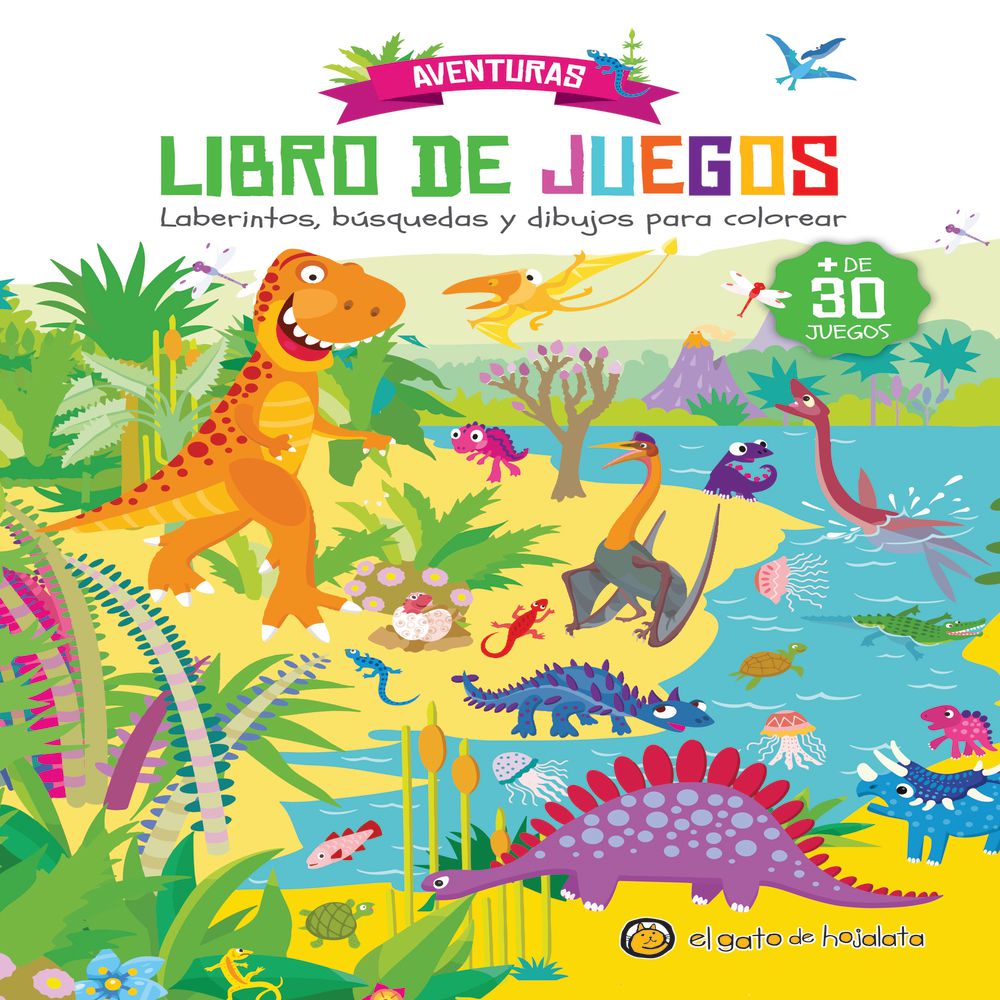 Portada: Aventuras - Libro de juegos